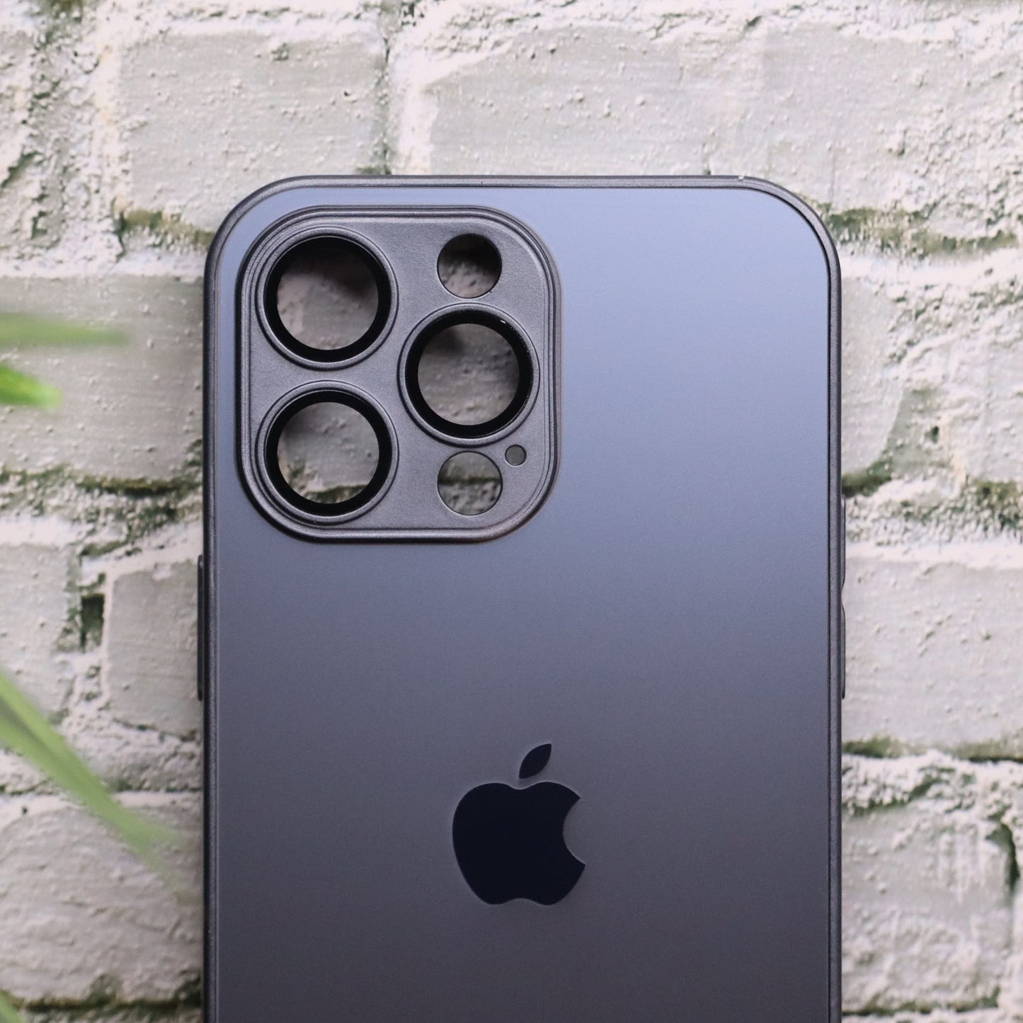 Premium Glass Matte Finish with Camera Lens Protection Mobile Cover