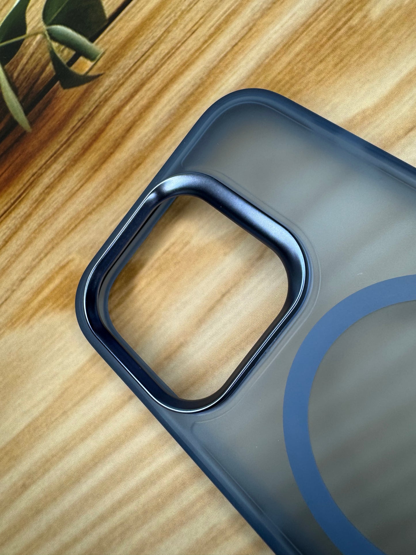 Matte Translucent iPhone 15 Series Case with Camera Lens Protector
