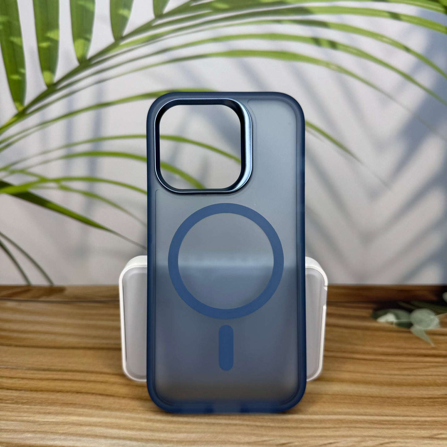 Matte Translucent iPhone 15 Series Case with Camera Lens Protector