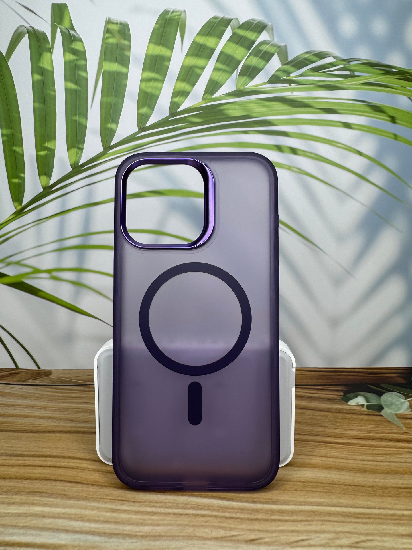 Matte Translucent iPhone 15 Series Case with Camera Lens Protector