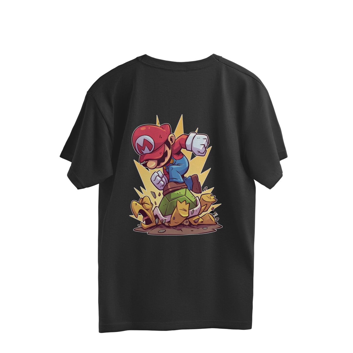 Retro Gamer Graphic T-Shirt - Mario Design