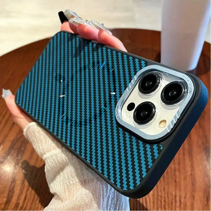 Carbon Fiber iPhone 13 Series Case with MagSafe Compatibility