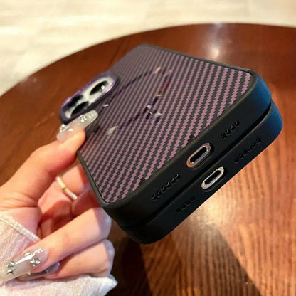 Carbon Fiber iPhone 13 Series Case with MagSafe Compatibility